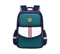 Mochila escolar para niños, mochila para libros, mochila escolar, mochila de guardería, mochila escolar con reflexión nocturna, mochila con múltiples bolsillos para niñas, verde, Siehe Beschreibung