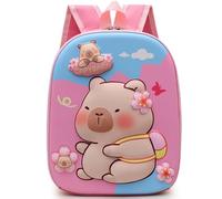 Mochila Escolar Para Niños, Mochilas De Capibara Para Niños Y Niñas, Linda Mochila De Gran Capacidad Con Dibujos Animados Para Estudiantes Y Niños, Suministros De Regreso a Escuela, Regalos Para