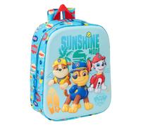 PAW PATROL 3D - Mochila de Guardería 3D, Adaptable a Carro, Fácil Limpieza, Ideal para Niños de Diferentes Edades, Cómoda y Versátil, Calidad y Resistencia, 22x10x27 cm