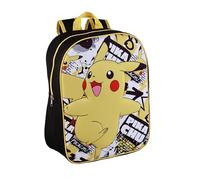 Mochila Escolar Pokémon Happy Pikachu - ToyBags - Mochila 3D EVA - Material EVA con personaje en relieve - Tirantes Acolchados - 44 x 30 x 15 cm