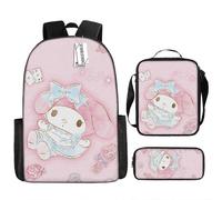 Mochila escolar primaria de Hello Kitty, bonita mochila infantil de Hello Kitty, mochila para niñas,