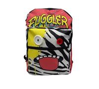 Mochila escolar Primaria Fuggler - CON ACCESORIOS BOTONES - Compartimento portalptop - Espaldera y tirantes ajustables y acolchados - 41 X 32 X 13.5 CM