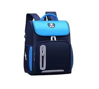 Mochila escolar primaria para niñas con colores, mochila para bajar de peso, mochilas pequeñas para adolescentes, azul celeste, L