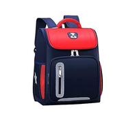 Mochila escolar primaria para niñas con colores, mochila para bajar de peso, mochilas pequeñas para adolescentes, rojo, L