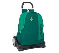 Mochila Escolar REAL BETIS BALOMPIÉ 2025, Grande 42 cm. Con Carro EVOLUTION