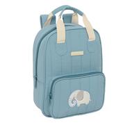 Mochila Escolar SAFTA PREESCOLAR Elefante, Guarderia 28 cm. Adaptable