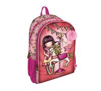 Mochila Escolar SANTORO GORJUSS Carousel, Grande 44 cm.