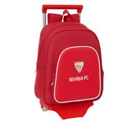 Mochila Escolar SEVILLA F.C. 2025, Infantil 34 cm. Con Carro