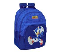 Mochila Escolar SONIC Go, Grande 42 cm. Adaptable
