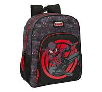 Mochila Escolar SPIDER-MAN Miles Morales, Junior 38 cm. Adaptable