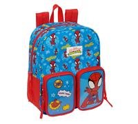 SPIDEY - Mochila Guardería, Adaptable a Carro, Fácil Limpieza, Ideal para Niños de Diferentes Edades, Cómoda y Versátil, Calidad y Resistencia, 22x10x27 cm