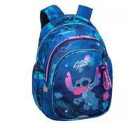 Mochila escolar Stitch 19 L poliester 3 compartimentos ergonomica y duradera