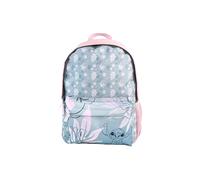 ToyBags Mochila Escolar Stitch Pink - CON ACCESORIO POM-POM - Adaptable a carro, Espaldera acolchada - Compartimento portalaptop - 42 X 31 X 13.5 CM
