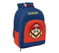 Mochila Escolar SUPER MARIO BROS Mamma Mia, Grande 42 cm. Adaptable