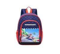 Mochila Escolar Super Mario Kart - 2 bolsillos laterales - Correas ajustables para comodidad durante todo el día - Espaldera acolchada - 37 X 27 X 17 CM