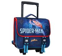 Mochila Escolar Trolley Spider-Man Keep on Moving, Azul 3, S, Minimalista