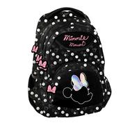 Mochila escolar Minnie Paso DM23KK-278 de 38x30x16 cm