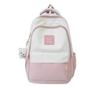 Mochila escolar versátil para laptop, para estudiantes, gran capacidad, mochila de día con múltiples bolsillos, mochila casual, Como se muestra en la imagen