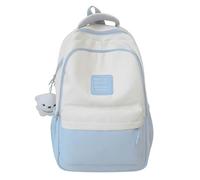 Mochila escolar versátil para laptop, para estudiantes, gran capacidad, mochila de día con múltiples bolsillos, mochila casual, Como se muestra en la imagen