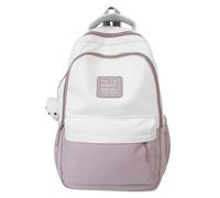Mochila escolar versátil para laptop, para estudiantes, gran capacidad, mochila de día con múltiples bolsillos, mochila casual, Como se muestra en la imagen