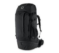Fjällräven Mochila de trekking Abisko Trekk 65 – poliamida reciclado, negro – S/M