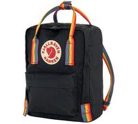 Mochila Fjällräven Kånken Rainbow Mini Color: negro