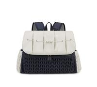 Mochila for cambiar pañales de bebé, bolsa partición multifuncional gran capacidad, adecuada for viajes diarios al aire libre, almacenamiento hospitalaria, buen regalo for recién nacidos(Dark blue)