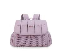 Mochila for cambiar pañales de bebé, bolsa partición multifuncional gran capacidad, adecuada for viajes diarios al aire libre, almacenamiento hospitalaria, buen regalo for recién nacidos(Purple)
