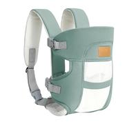 Mochila Frontal | Ergónico Con Correas Ajustables - Soporte Para Cabeza Con Tamaño Ajustable Para Playa Zoológico Lactancia Tareas Domésticas Paseo de Mascotas y Compras