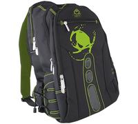 Keep Out Gaming Bk7g, Mochila Gaming Unisex Adulto, Negro y Verde, 490x370x80 mm