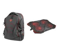 Mochila gaming Genesis Pallad 550 para portátil 17,3" con base refrigeradora