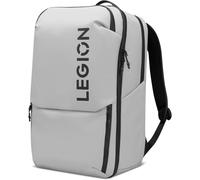 Lenovo - Mochila Gaming Legion 17" GB800 (Resistente al Agua, Capacidad Hasta 21 litros, Apertura de 180°, Bolsillos Para Ordenador, Tablet, Botellas de Agua, Correas Ergonómicas) - Color Gris Claro