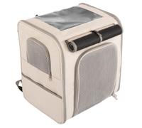 Mochila Gato Bolsa For Gatos, Mochila For Mascotas, Plegable, Portátil, Transpirable, Bolsa For Gatos, Bolsa De Almacenamiento Multifuncional For Gatos Mochila Gatos Transporte(White,B)