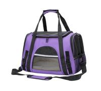 Mochila Gato Bolsa For Gatos Plegable, Transpirable Y Ligera A La Moda, Bolso De Viaje For Mascotas, Bolsa Portátil De Viaje For Mascotas Mochila Gatos Transporte(Purple)
