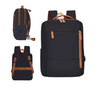 Mochila genérica para mujer, 15 pulgadas al aire libre con diseño casual, cómodo School Travel Pack for College, Workplace, Gym, Hiking, Camping, Commute, and Flight Essentials, Negro , Se référer au