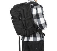 Mochila De Asalto II Grande Negra Daypack Outdoor Ejército