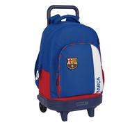 Mochila Grande Con Ruedas Compact Extraible F.C.Barcelona 2ª Equipacion 33 x 45 x 22 cm.