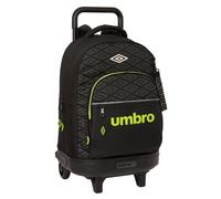 Mochila Grande Con Ruedas Compact Extraible Umbro "Lima" 33 x 45 x 22 cm.