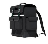 Mochila grande for herramientas, bolsa de almacenamiento for electricista profesional, kit reparación bolsillo multifuncional, organizador portátil, maleta Mochila de Herramientas(Buckle Style)