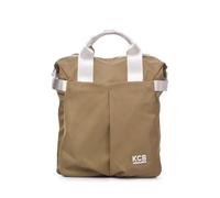 Mochila Grande KCB Match | Resistente y Espaciosa | Perfecta para Trabajo, Viajes y Uso Diario | Compartimento Acolchado para Portátil o Tablet | Asas Ajustables | 100% Vegano | Color Khaki Claro