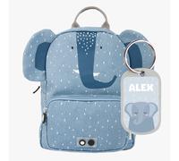 Mochila grande Mrs. Elephant Trixie personalizable