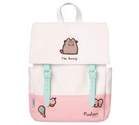 Mochila Grupo Erik Pusheen Rose Collection Poliéster Licencia Oficial
