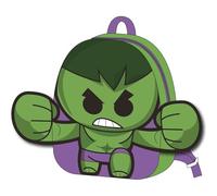 Mochila Guarderia Personaje Avengers Hulk Medidas 18.0x22.0x4.0 Niñ@s pequeños Asas Ajustables y Ergonómica | Mochila Infantil Comodidad y Ajuste Espacio, Material Resistente y Fácil Limpiar
