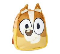 Mochila GUARDERIA Personaje Peluche BLUEY, Unisex niños, Naranja, Pequeña