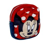 CERDÁ LIFE'S LITTLE MOMENTS Mochila Guarderia Personaje Peluche Minnie, Unisex niños, Rojo, S