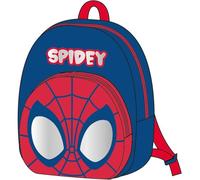 Mochila Guarderia Personaje Spidey Medidas 18.0x22.0x12.0 cm Niñ@s pequeños con Asas Ajustables y Ergonómica | Mochila Infantil Comodidad y Ajuste con Espacio, Material Resistente y Fácil de Limpiar