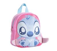 Mochila Guarderia Personaje Stitch Medidas 18.0x22.0x4.0 cm para Niñ@s pequeños con Asas Ajustables y Ergonómica | Mochila Infantil Comodidad y Ajuste Espacio, Material Resistente y Fácil de Limpiar