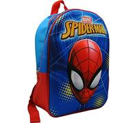 Mochila guardería Spiderman, Marvel, imágenes en relieve, 3D, bolso, escuela, ocio, paseo, 30 x 20 x 10 cm