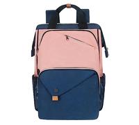 Mochila Hap Tim para ordenador portátil, mochila de viaje para mujeres, mochila de trabajo rosa (7651-BP)