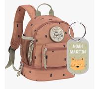 Mochila Happy Prints Caramel Lässig personalizable